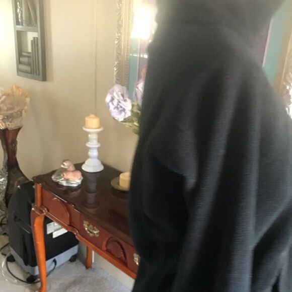 Columbia women’s size small black turtleneck fleece jacket - Picture 4 of 9